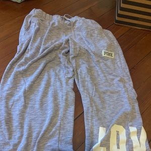 lavender PINK sweatpants. Size L